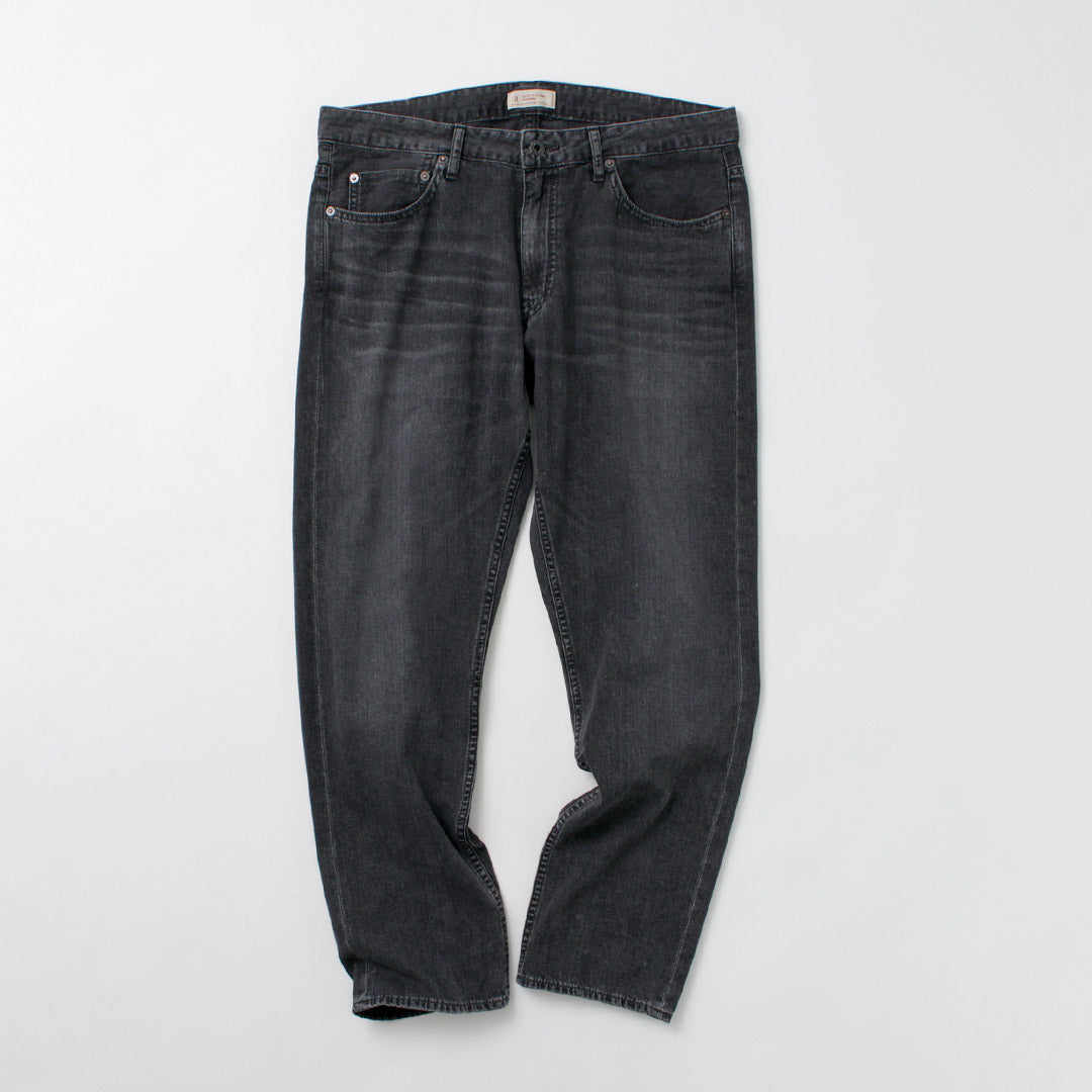 JAPAN BLUE JEANS / Prep 8oz Selvage Denim Used Black