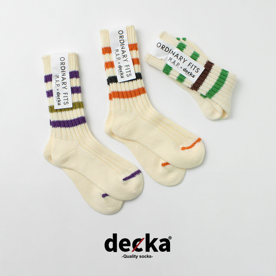 DECKA QUALITY SOCKS / M.A.P Heavyweight Line Socks