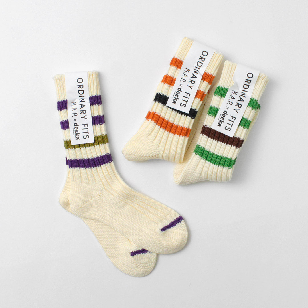 DECKA QUALITY SOCKS / M.A.P Heavyweight Line Socks