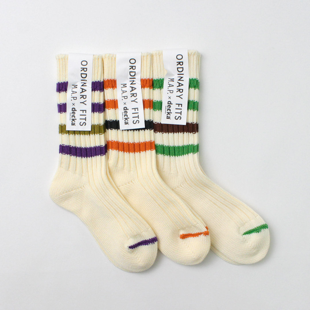 DECKA QUALITY SOCKS / M.A.P Heavyweight Line Socks