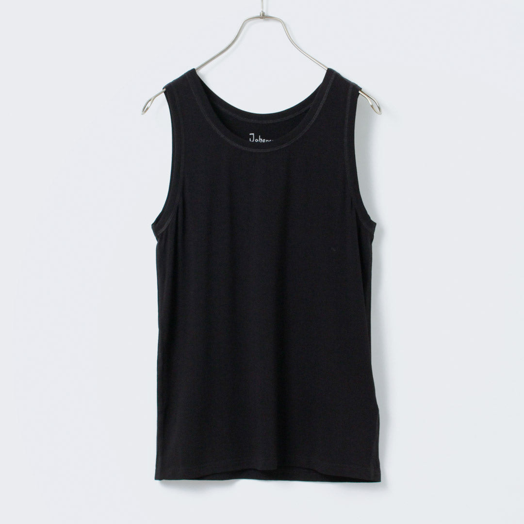 JOHA / Organic bamboo stretch undershirt tank top