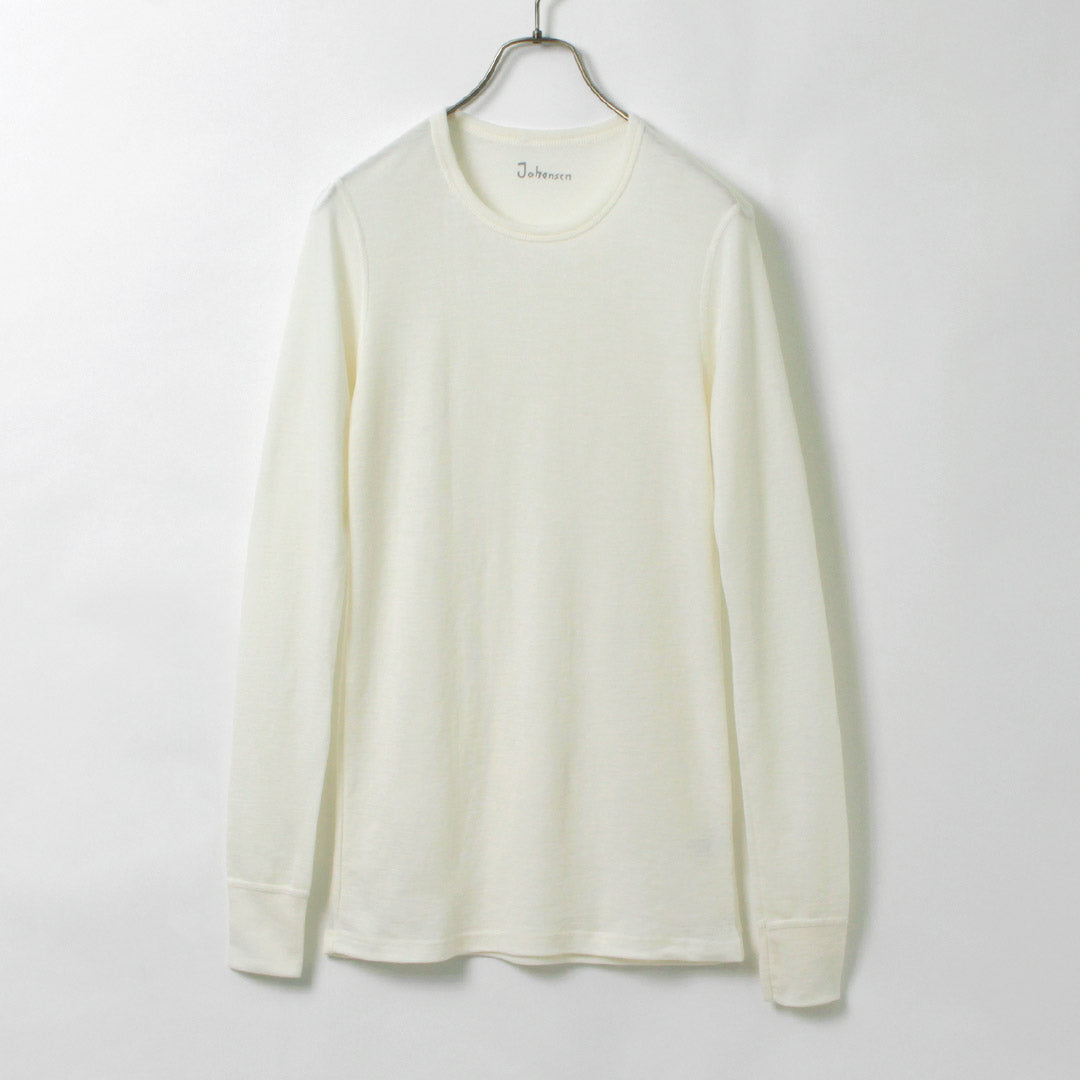 JOHA / 100% Merino Wool Long Sleeve T-Shirt