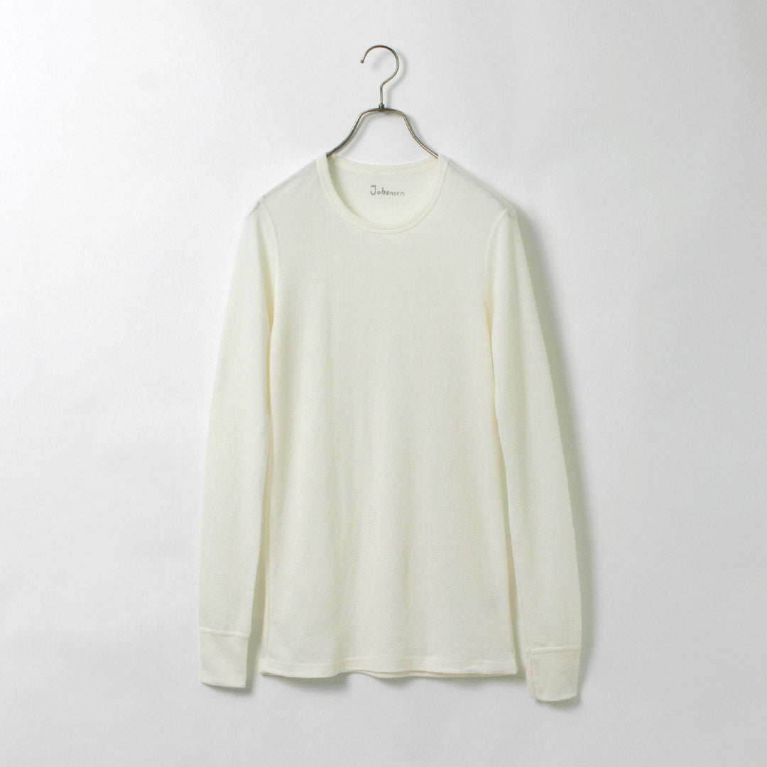 JOHA / 100% Merino Wool Long Sleeve T-Shirt