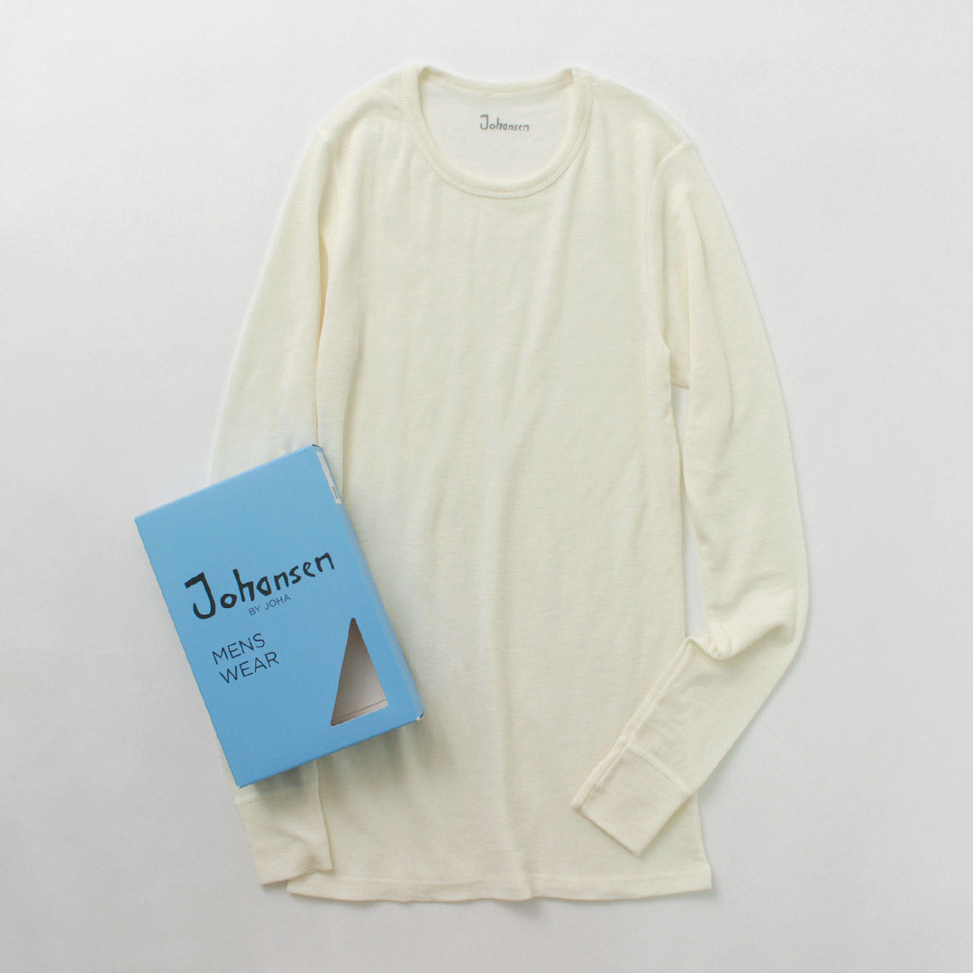 JOHA / 100% Merino Wool Long Sleeve T-Shirt