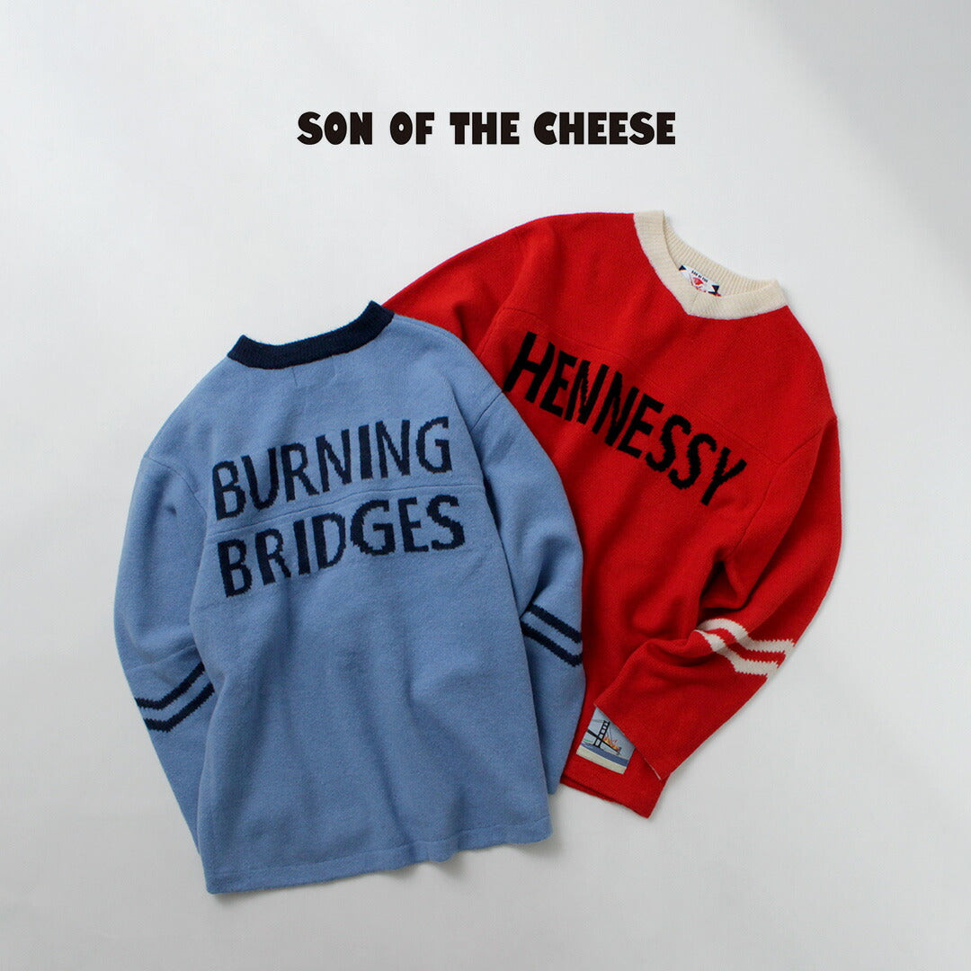 SON OF THE CHEESE / Hennessy Football Sweater