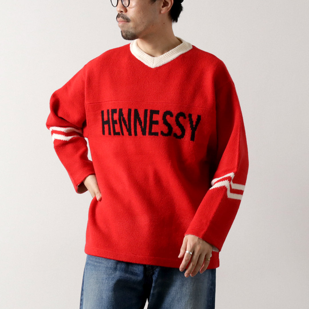 SON OF THE CHEESE / Hennessy Football Sweater