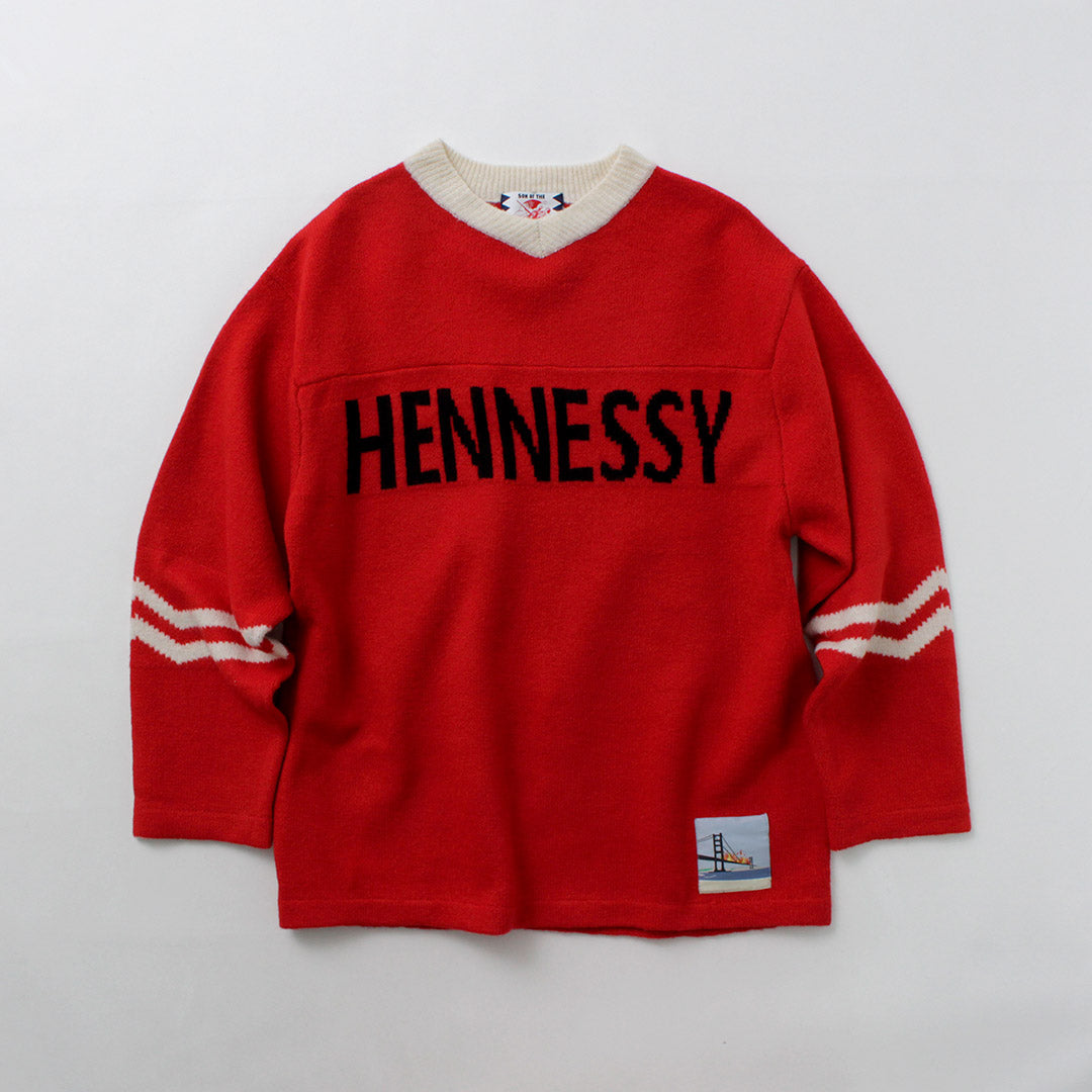 SON OF THE CHEESE / Hennessy Football Sweater