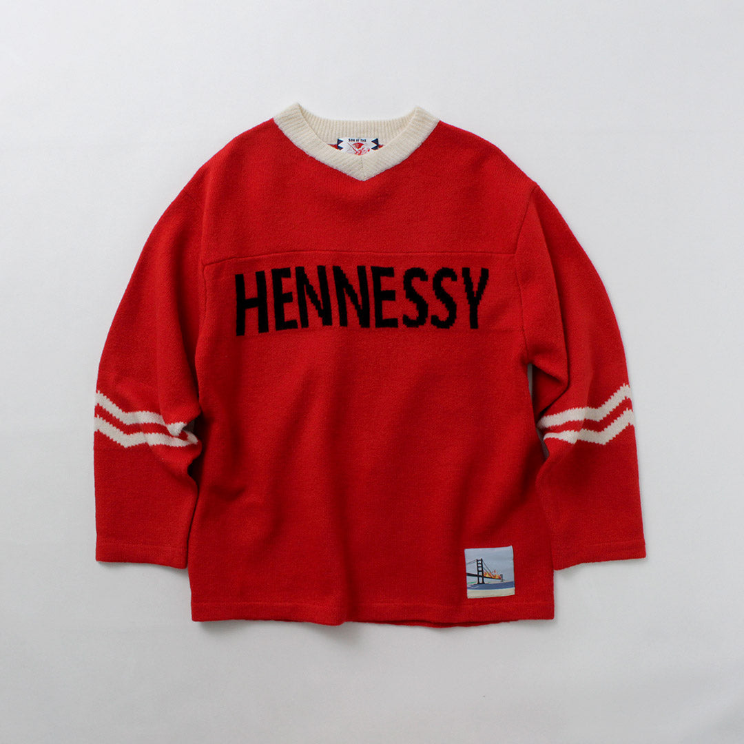 SON OF THE CHEESE / Hennessy Football Sweater