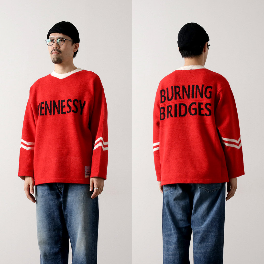 SON OF THE CHEESE / Hennessy Football Sweater