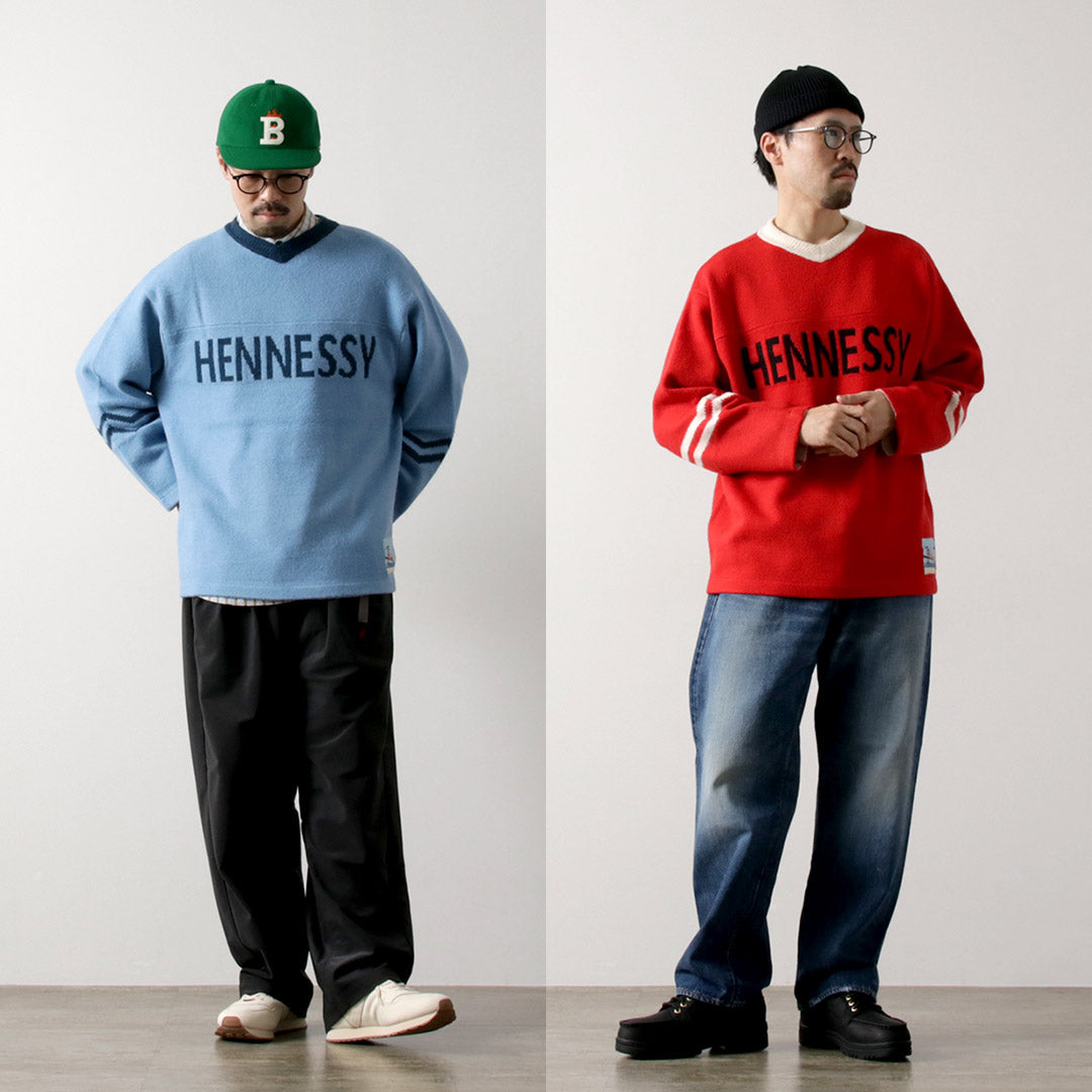 SON OF THE CHEESE / Hennessy Football Sweater