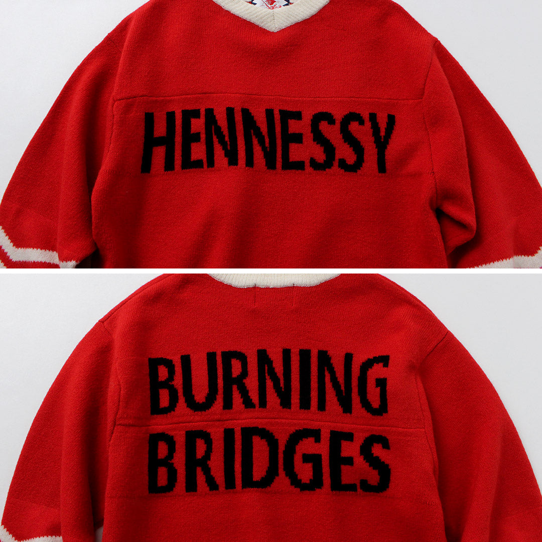 SON OF THE CHEESE / Hennessy Football Sweater