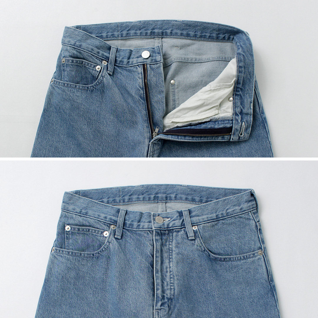 SON OF THE CHEESE / Washed Denim 5 Pocket