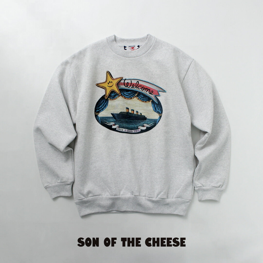 SON OF THE CHEESE / Journey Crewneck Sweatshirt