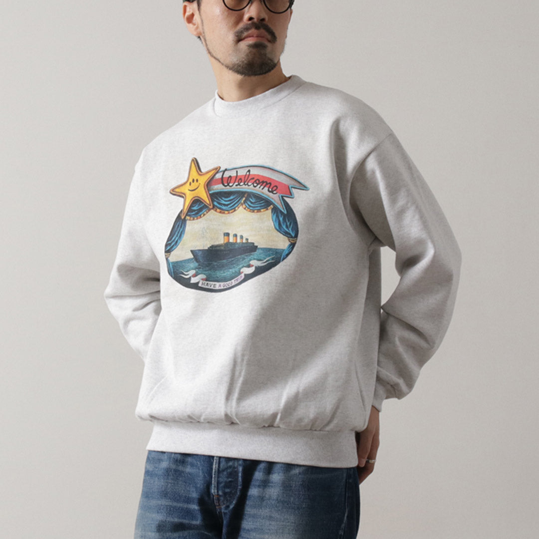 SON OF THE CHEESE / Journey Crewneck Sweatshirt