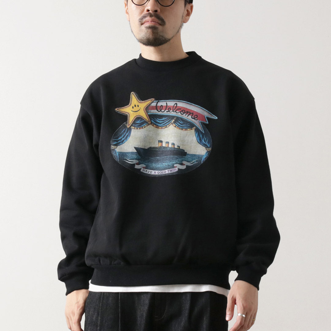 SON OF THE CHEESE / Journey Crewneck Sweatshirt