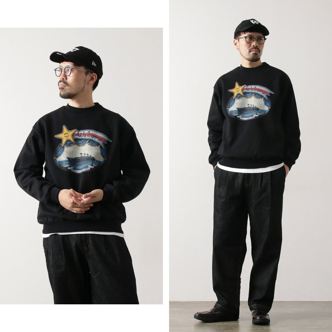 SON OF THE CHEESE / Journey Crewneck Sweatshirt