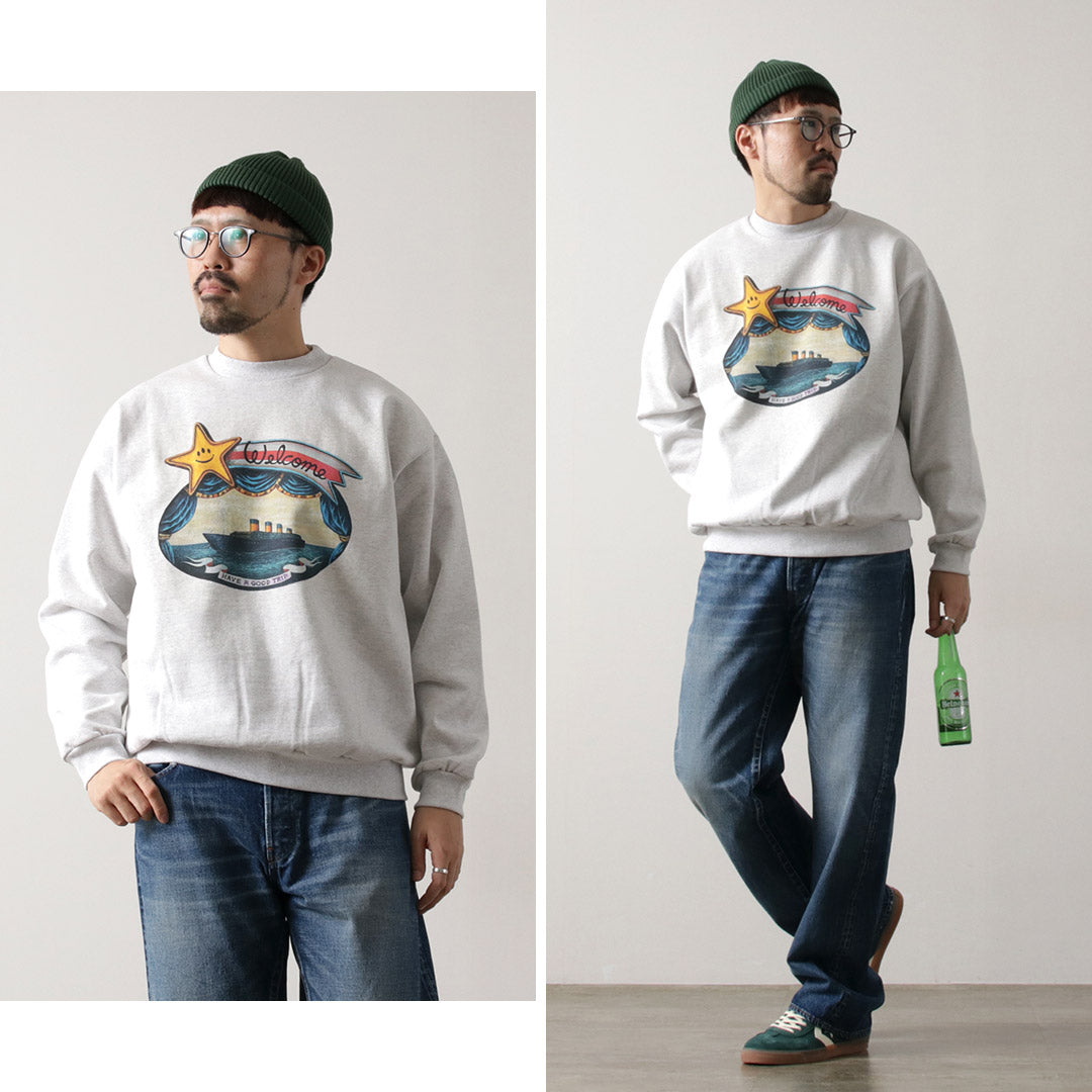 SON OF THE CHEESE / Journey Crewneck Sweatshirt