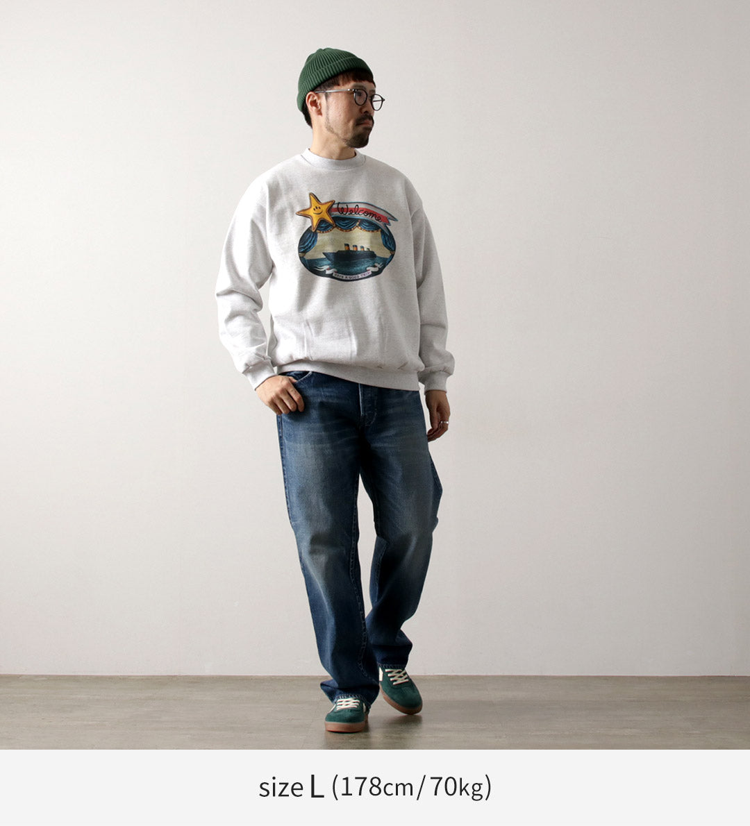 SON OF THE CHEESE / Journey Crewneck Sweatshirt