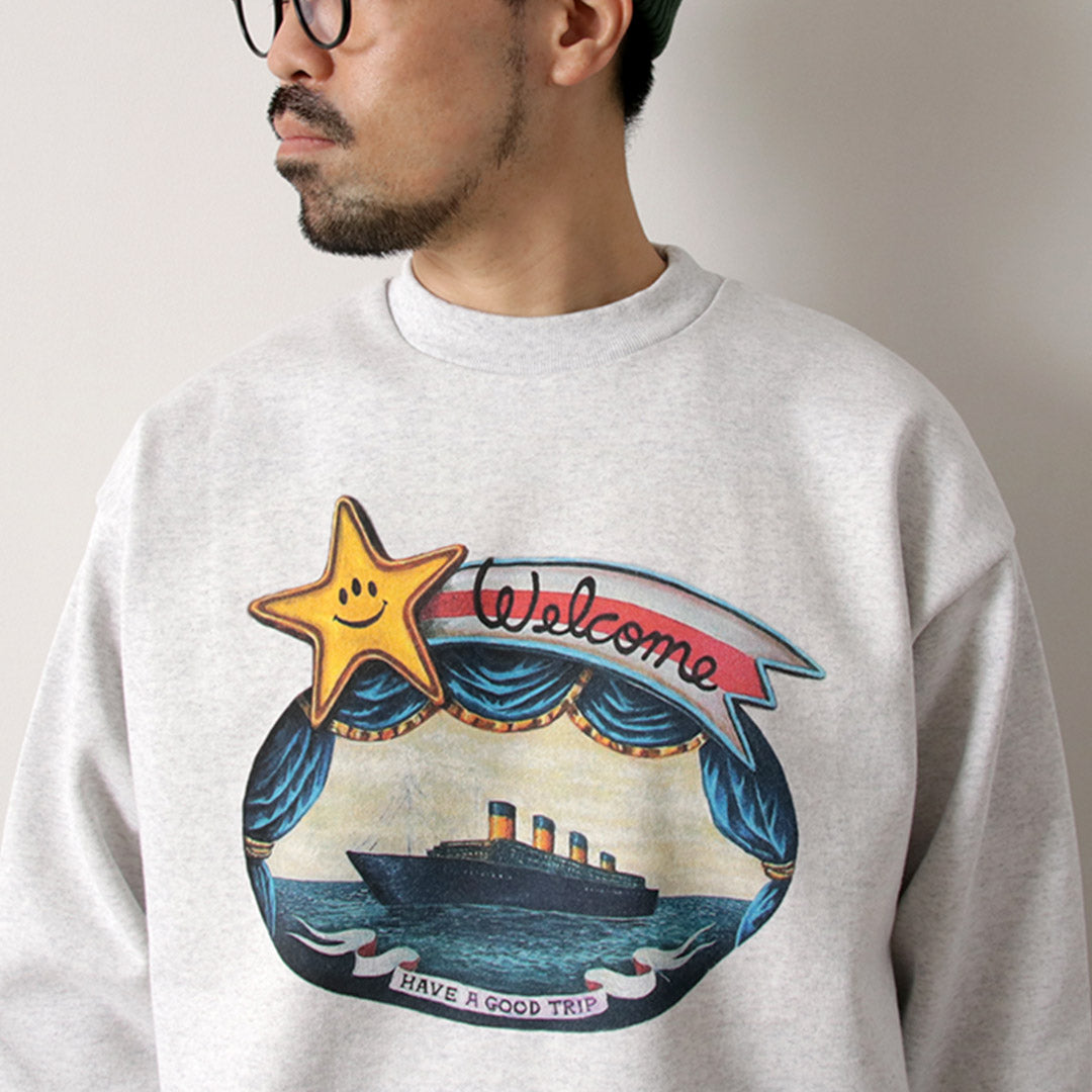 SON OF THE CHEESE / Journey Crewneck Sweatshirt