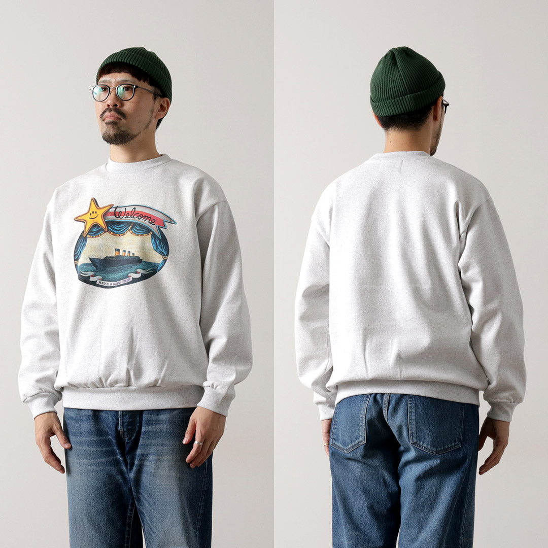 SON OF THE CHEESE / Journey Crewneck Sweatshirt