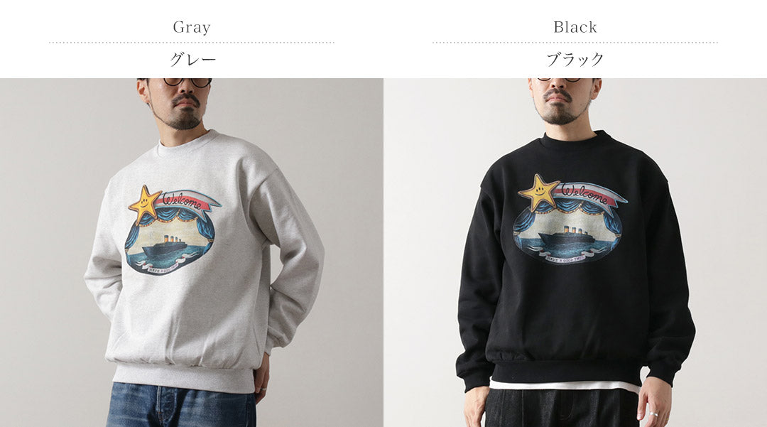 SON OF THE CHEESE / Journey Crewneck Sweatshirt