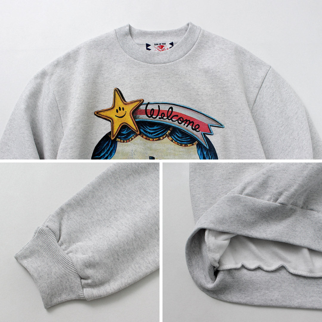 SON OF THE CHEESE / Journey Crewneck Sweatshirt