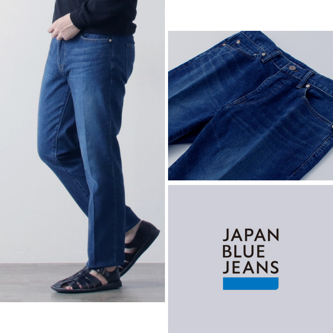 JAPAN BLUE JEANS / 12oz Stretch Center Crease 5P Denim Used Processing