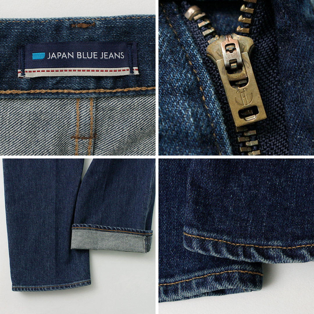 JAPAN BLUE JEANS / 12oz Stretch Center Crease 5P Denim Used Processing