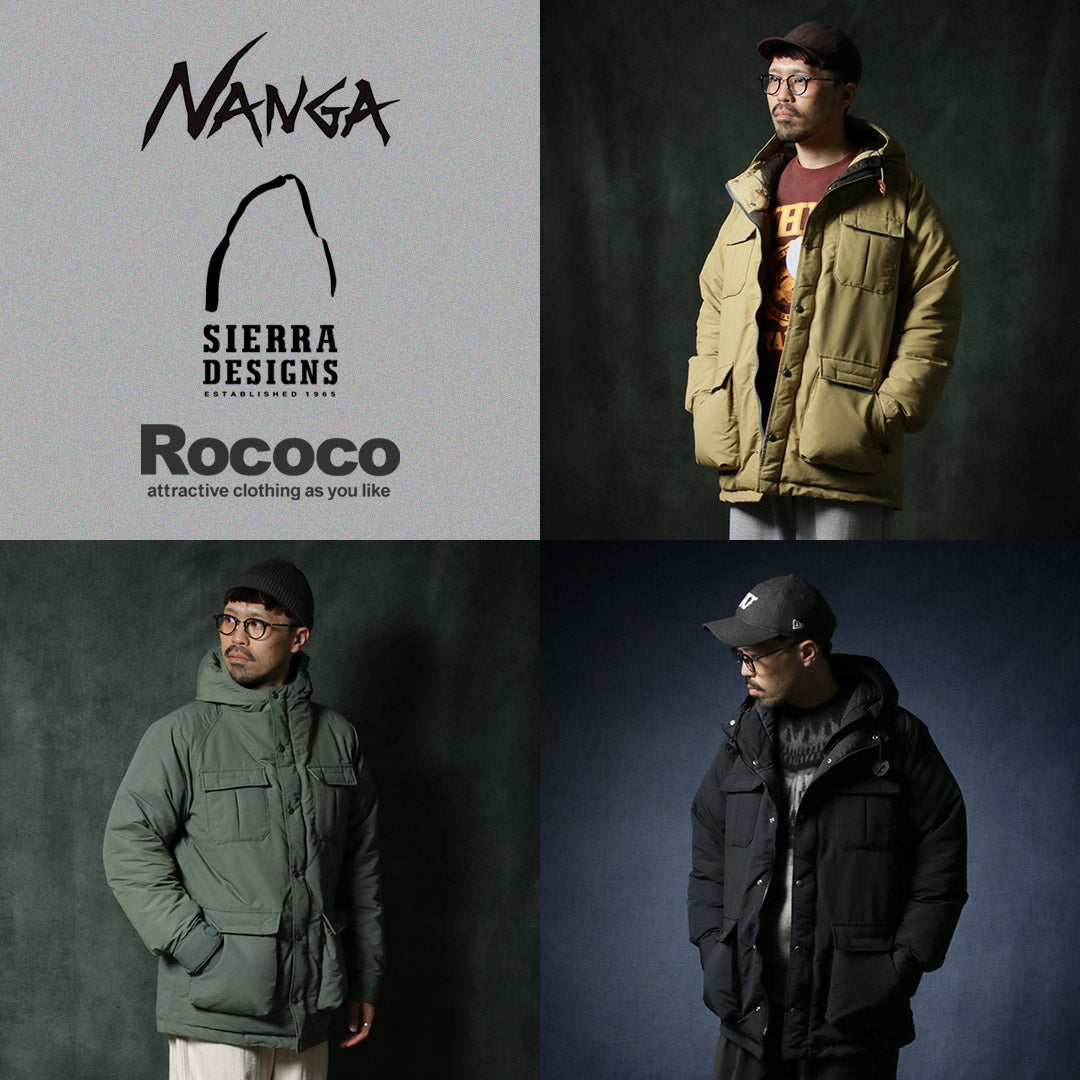 [Pre-Order]NANGA / SIERRA DESIGNS Cordura 60/40 770FP Down Mountain Parka