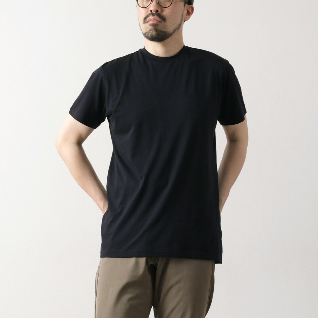 Fynelyne Engineered in Lifill / Cottony Short Sleeve Crew 목 티셔츠