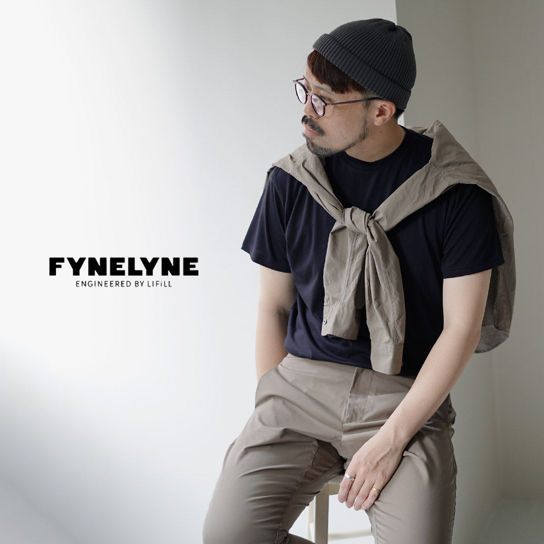 Fynelyne由Lifill / Cottony Short Sleeve Crew Neck T恤设计