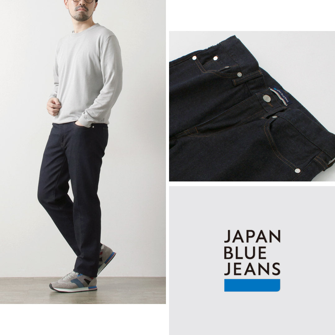 JAPAN BLUE JEANS / 12oz Stretch Center Crease 5P Denim One-washed