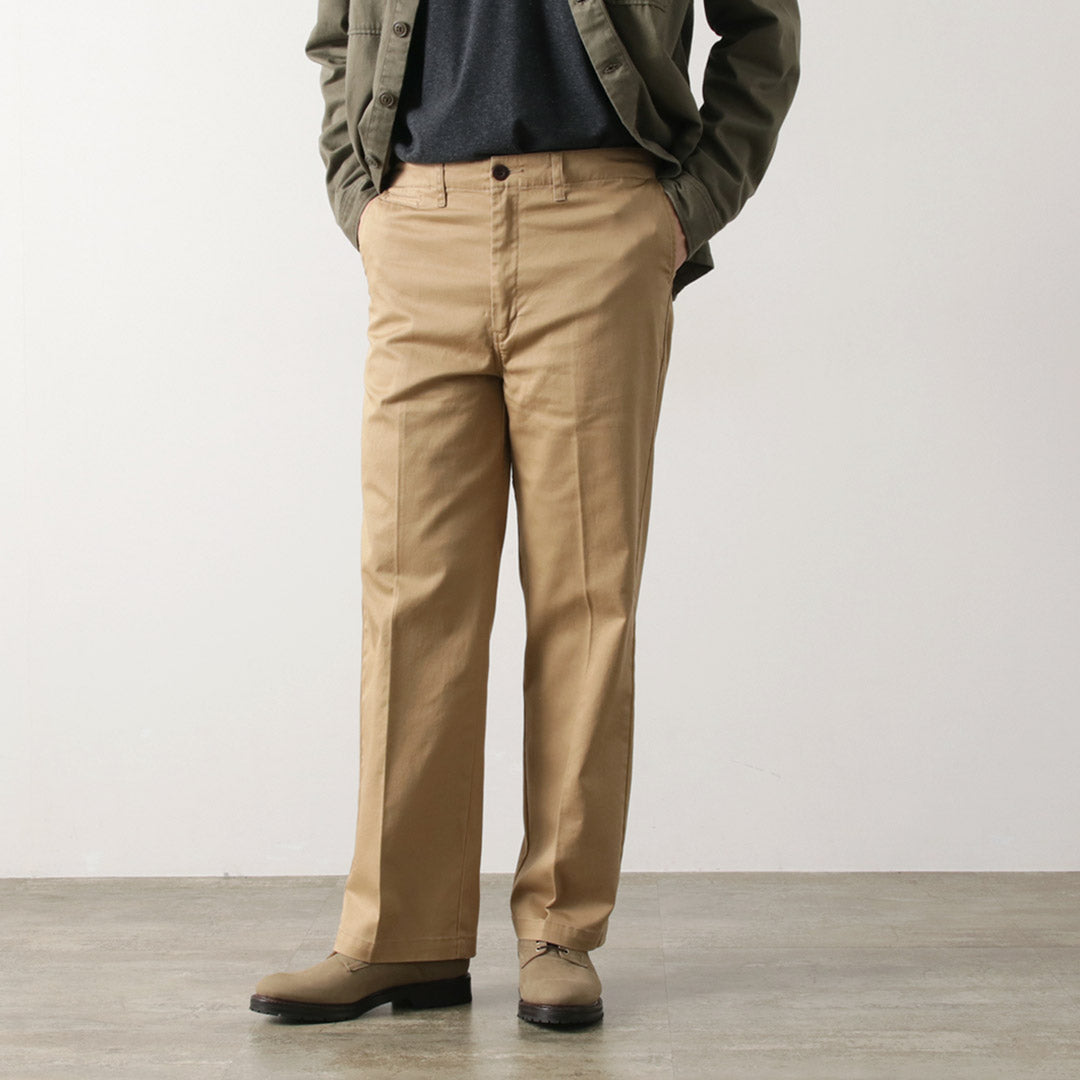 JAPAN BLUE JEANS / Semi-Wide Straight Chinos