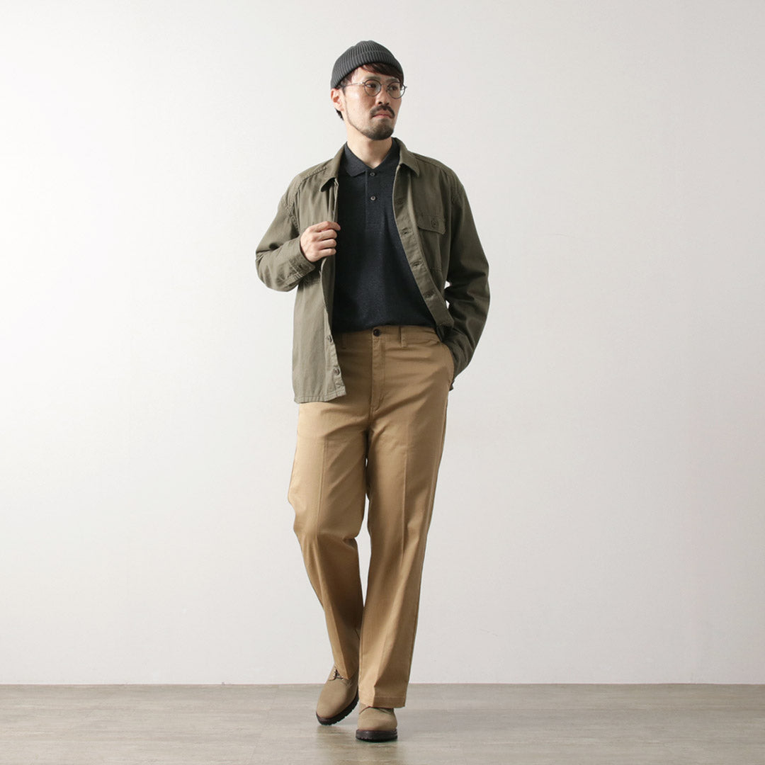 JAPAN BLUE JEANS / Semi-Wide Straight Chinos