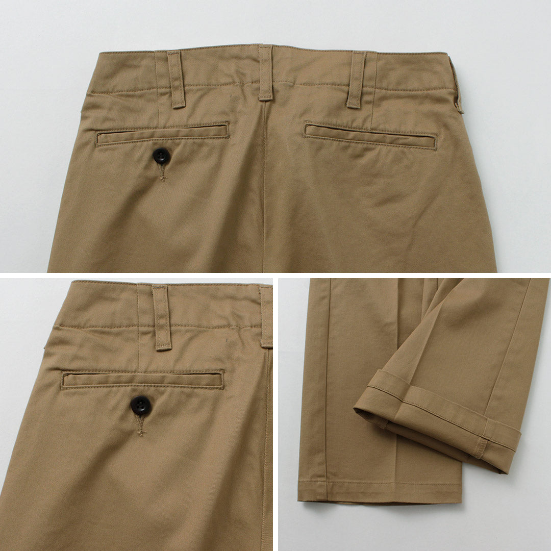 JAPAN BLUE JEANS / Semi-Wide Straight Chinos