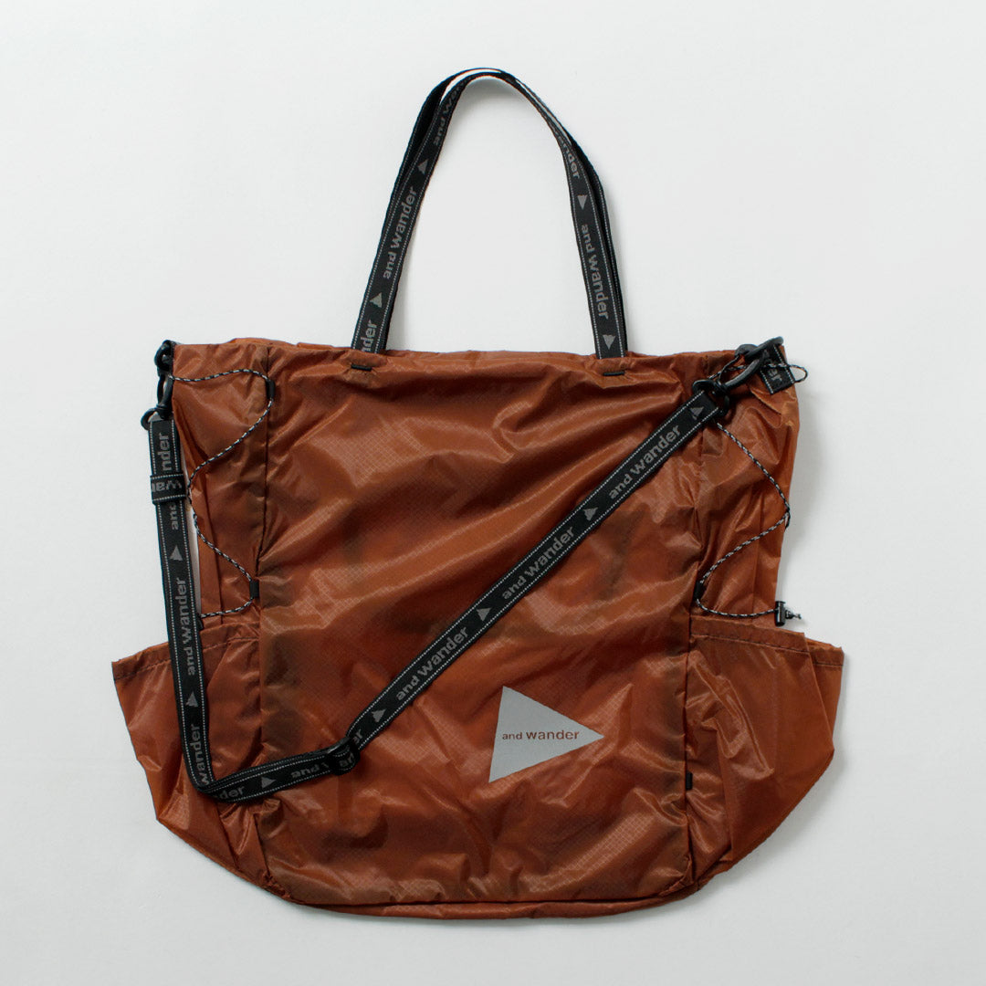 AND WANDER / Sil Tote Bag