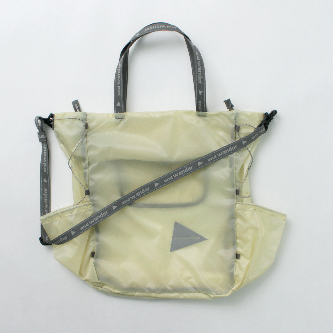 AND WANDER / Sil Tote Bag