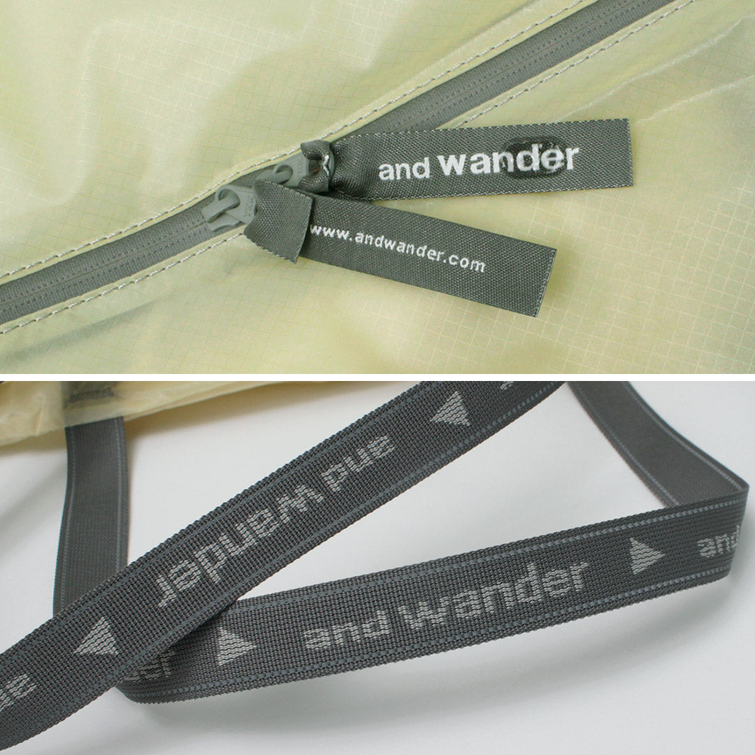 AND WANDER / Sil Tote Bag