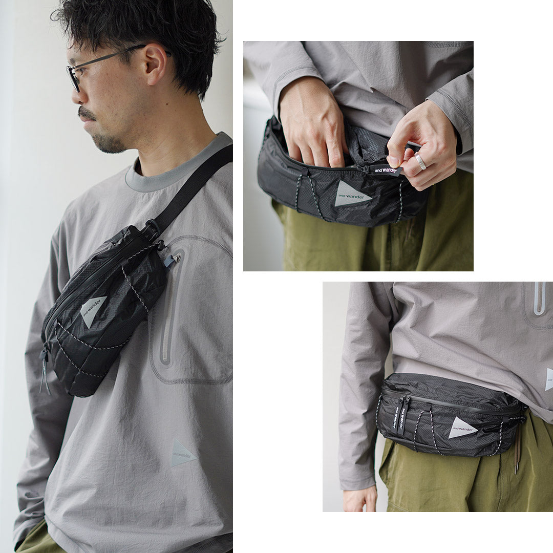 AND WANDER / Sil Waist Bag