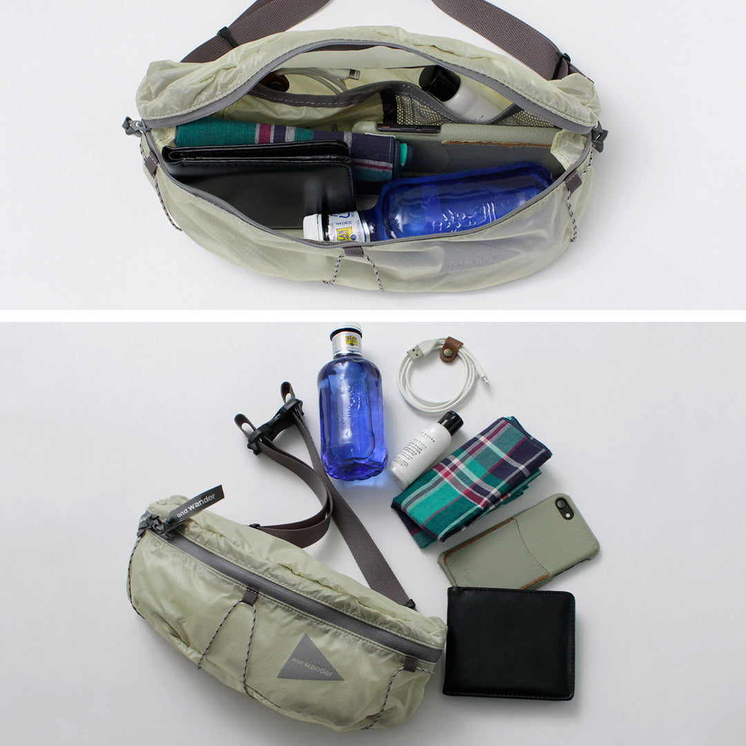 AND WANDER / Sil Waist Bag