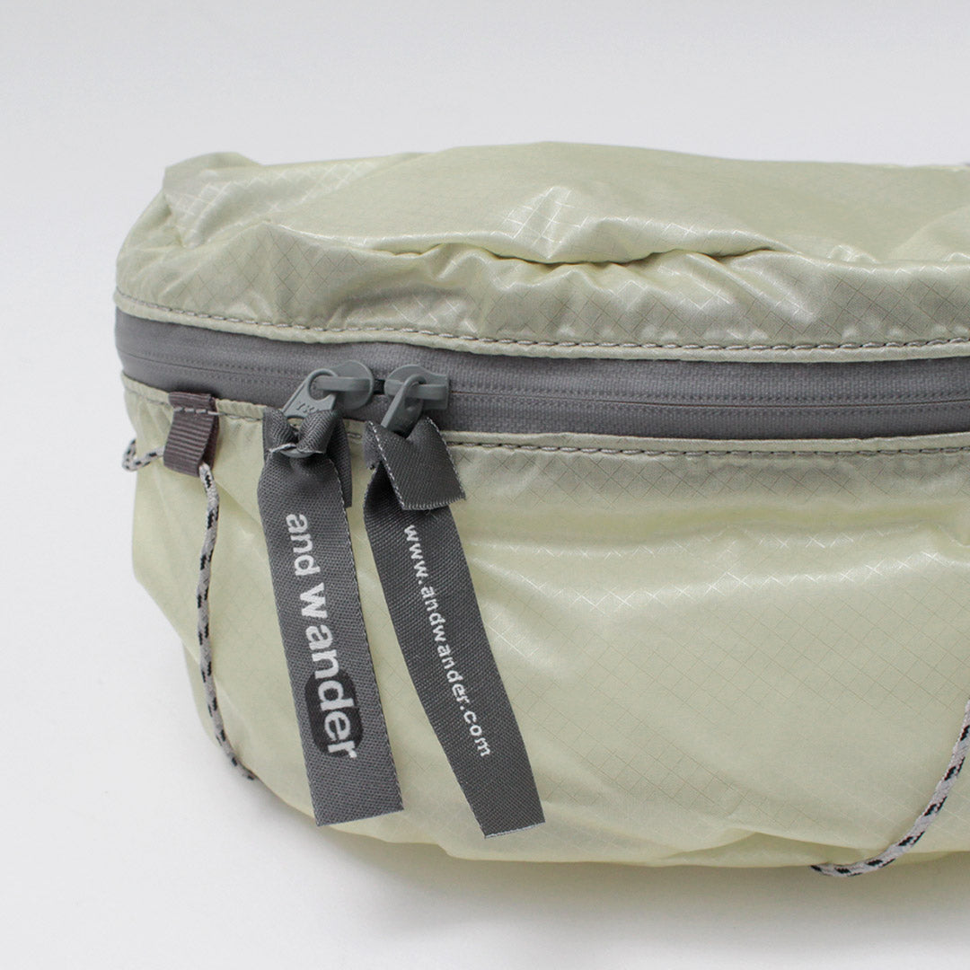 AND WANDER / Sil Waist Bag