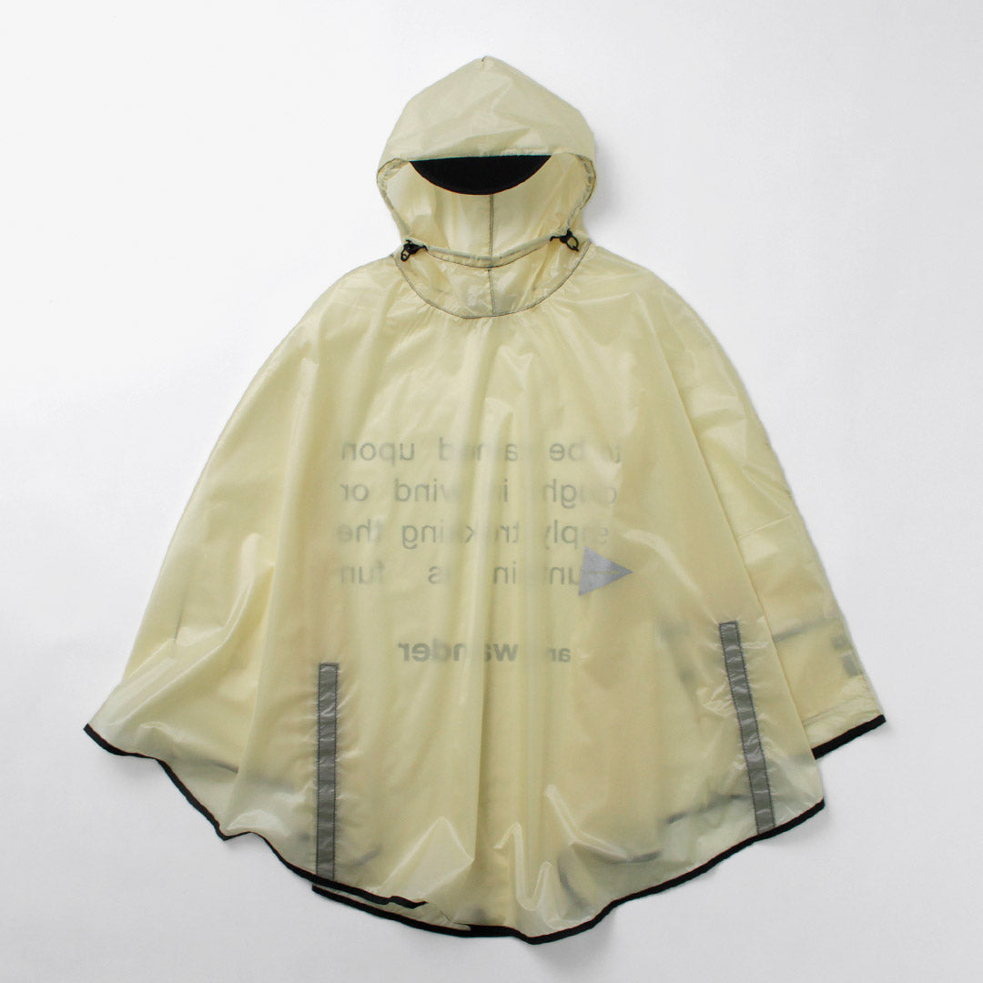 AND WANDER / Sil Poncho