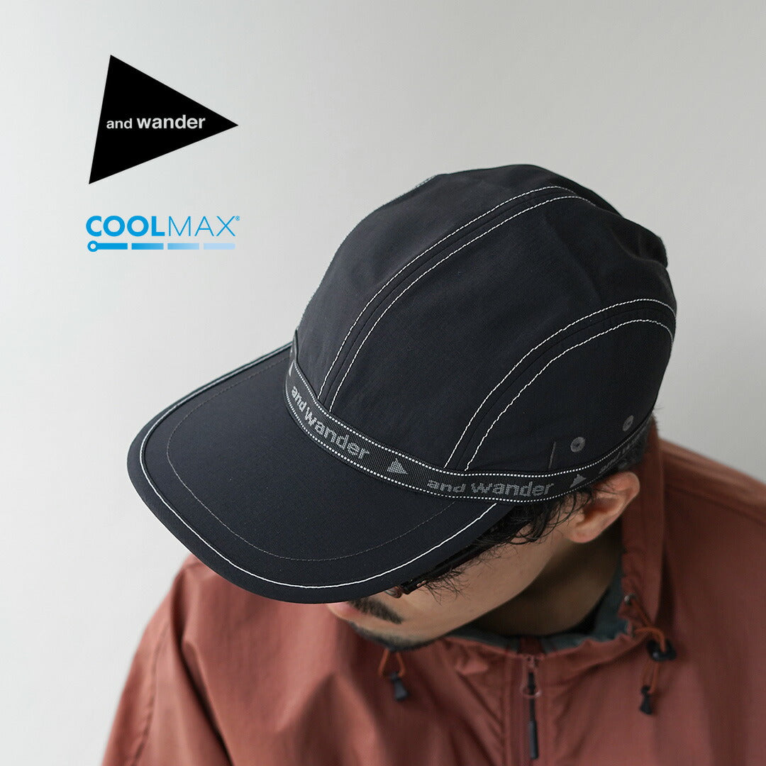 AND WANDER / Jacquard Tape Cap