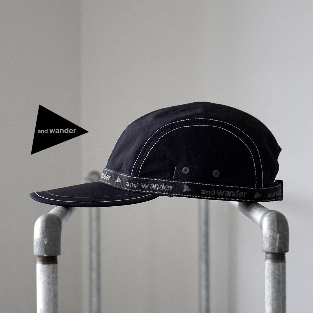 AND WANDER / Jacquard Tape Cap