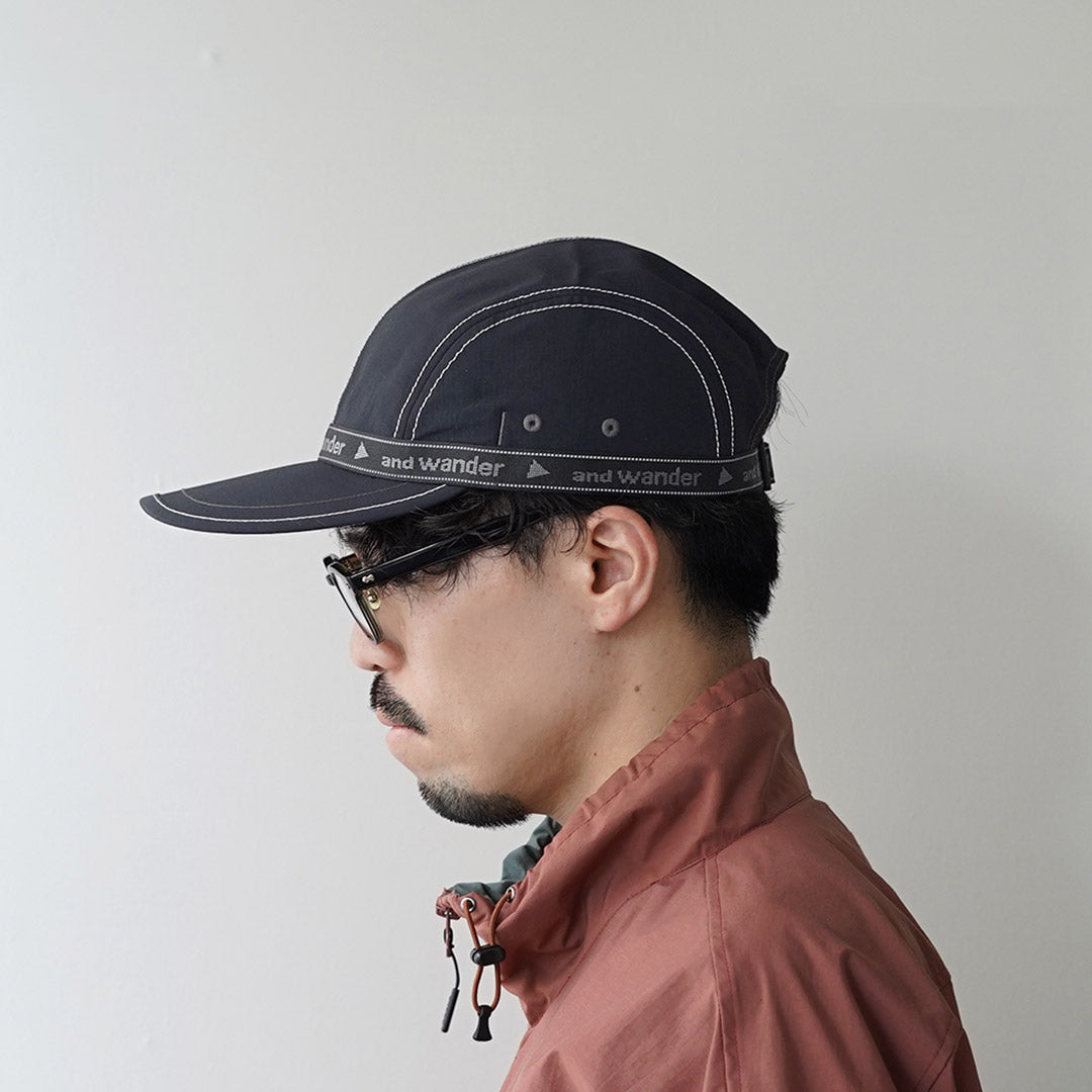AND WANDER / Jacquard Tape Cap