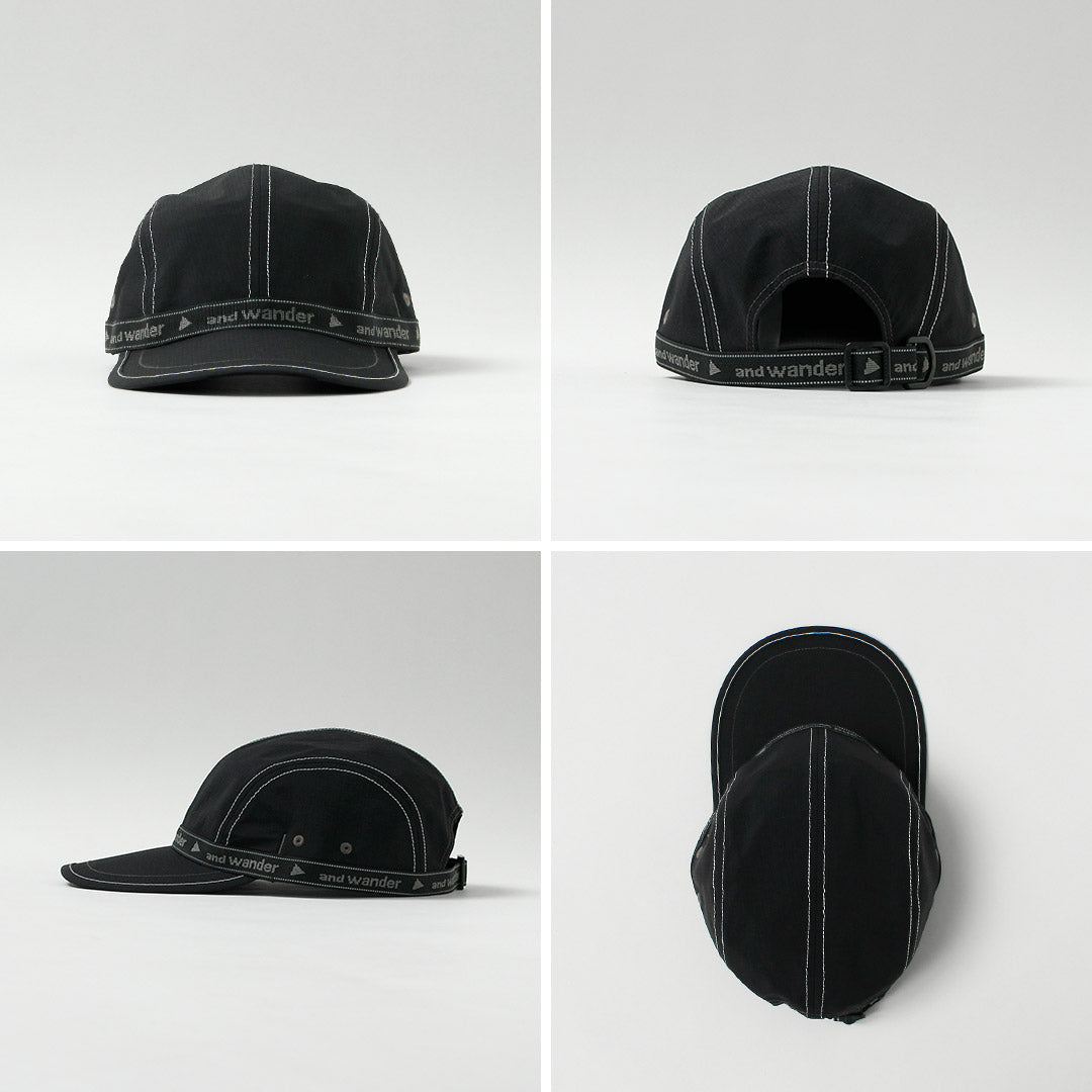 AND WANDER / Jacquard Tape Cap