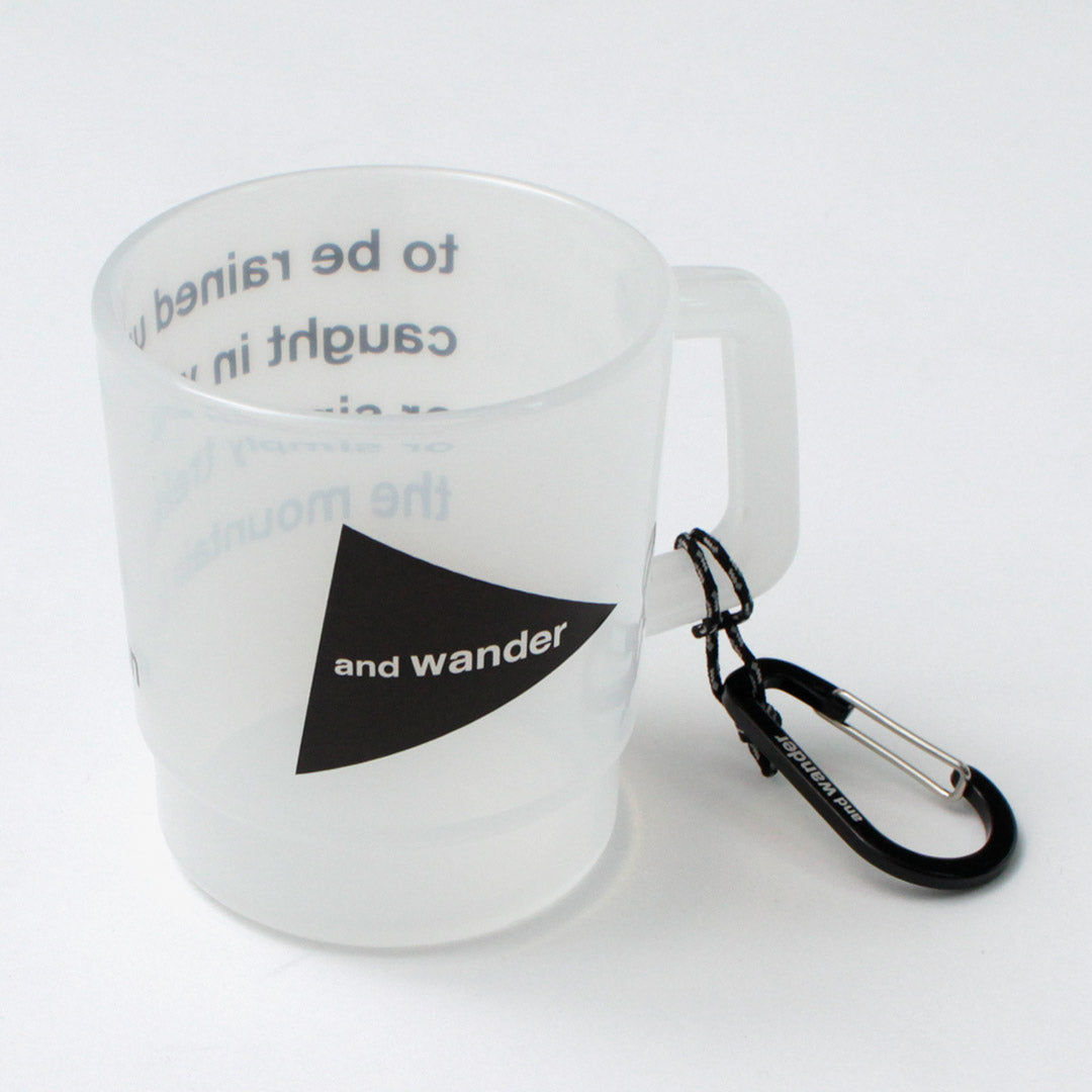 AND WANDER / Logo PP Mug