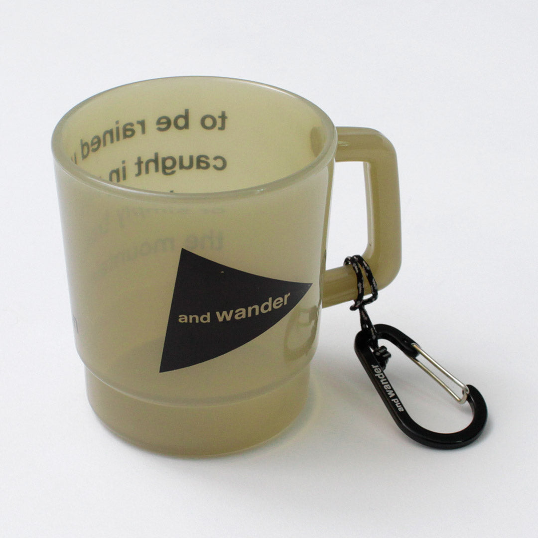 AND WANDER / Logo PP Mug