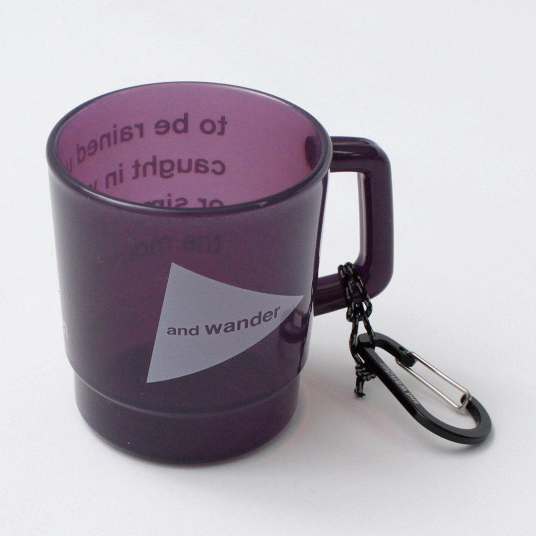 AND WANDER / Logo PP Mug