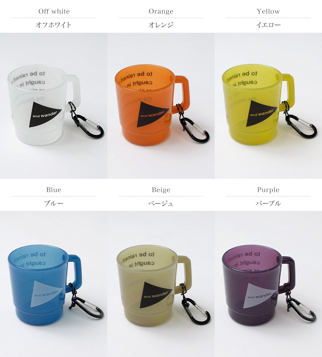 AND WANDER / Logo PP Mug